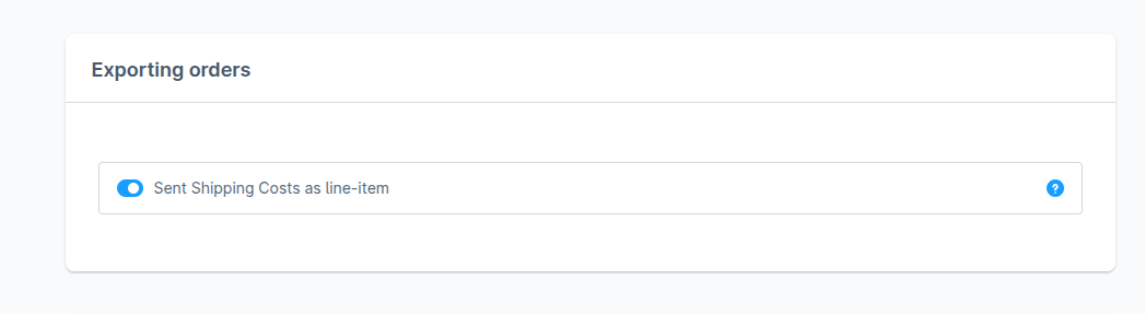 Shipping line item plugin configuration