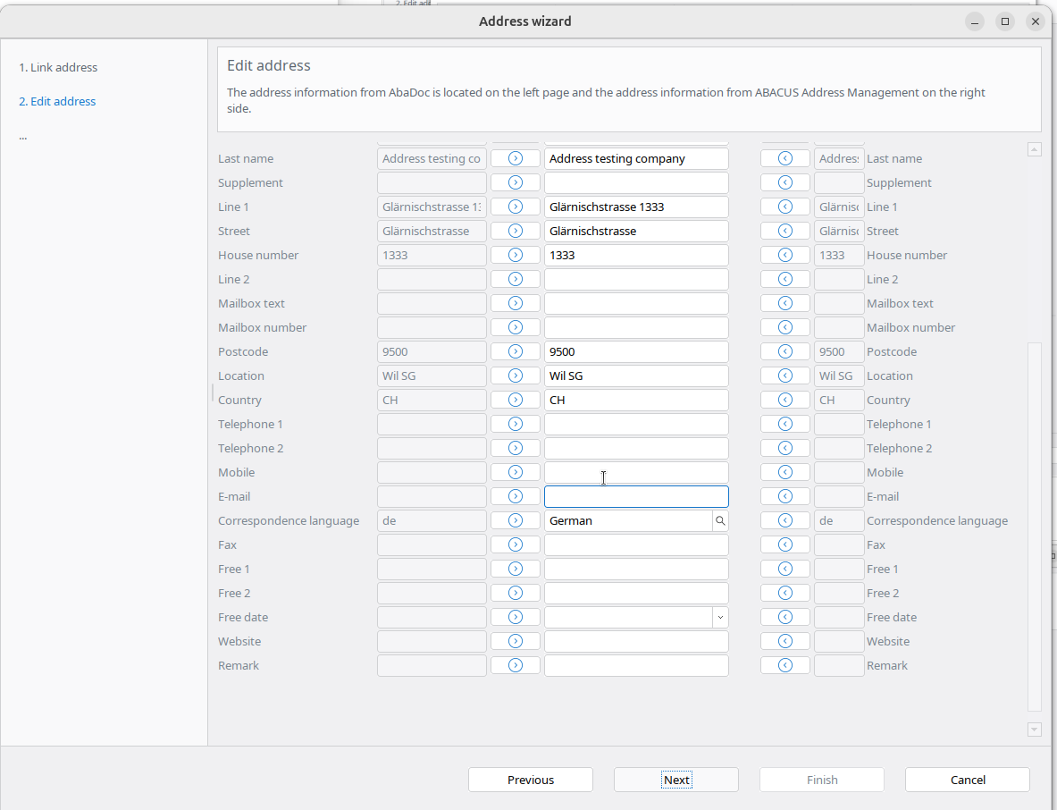 Map Shipping addresses