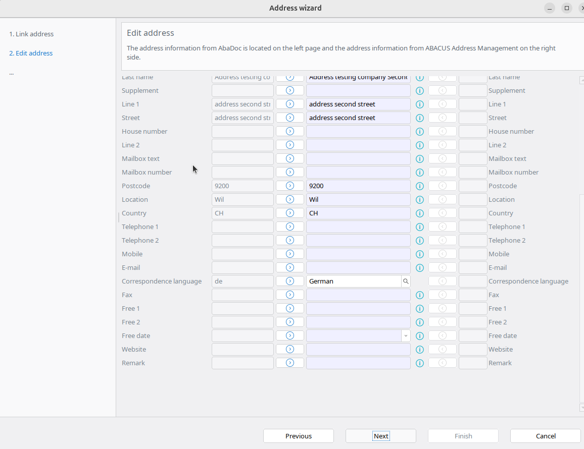 Map Shipping addresses