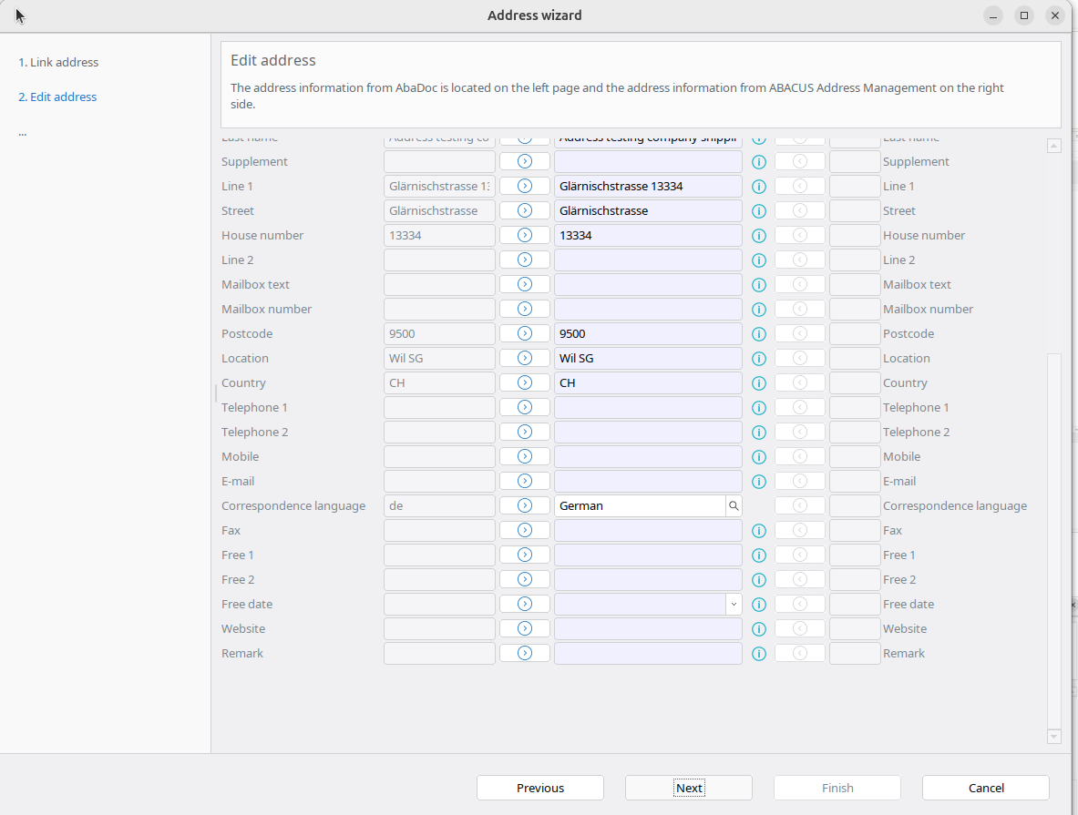 Map Shipping addresses